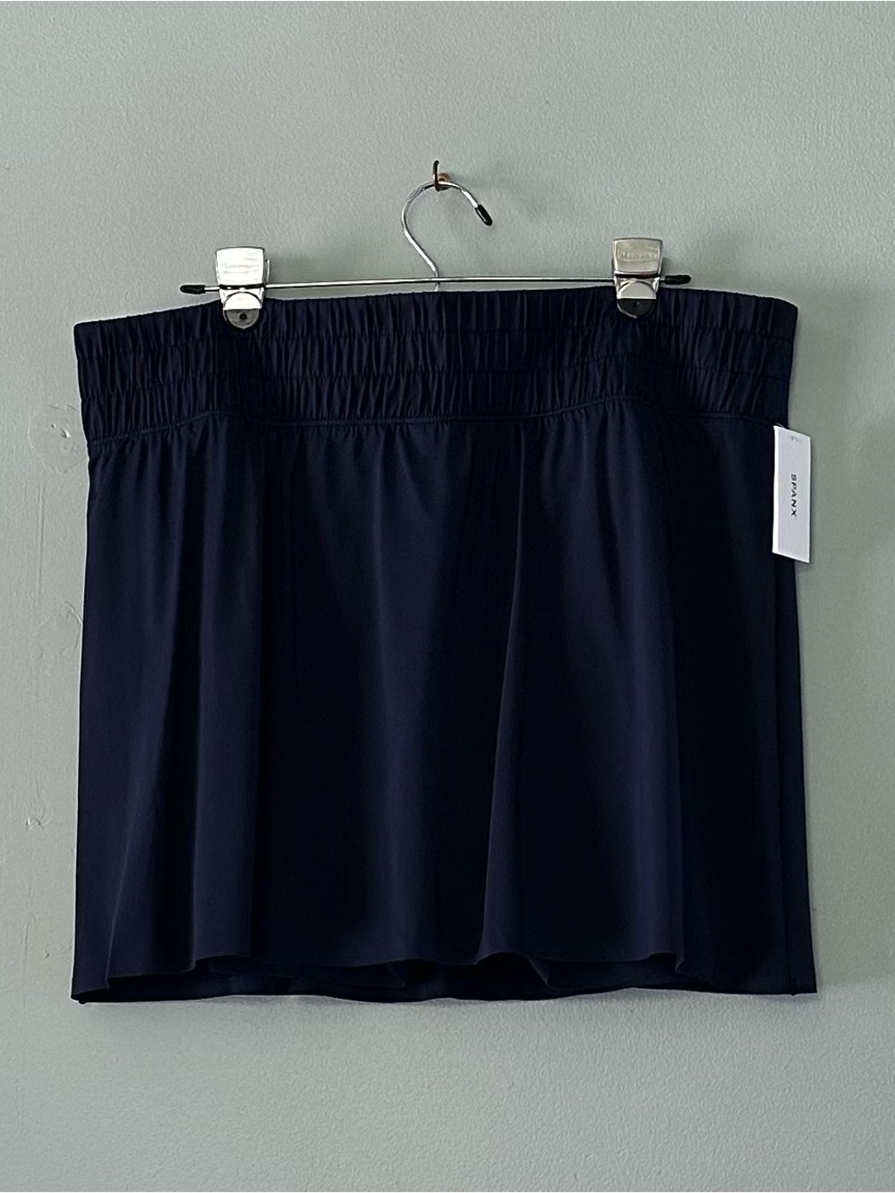 NWT SPANX Plus Active Navy Skort 14' Size 1X